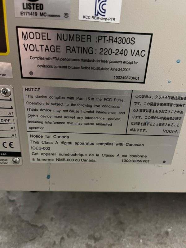 PT-R4300S